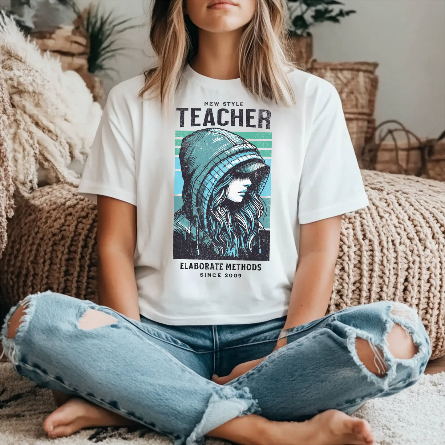 T-Shirt New Style Teacher