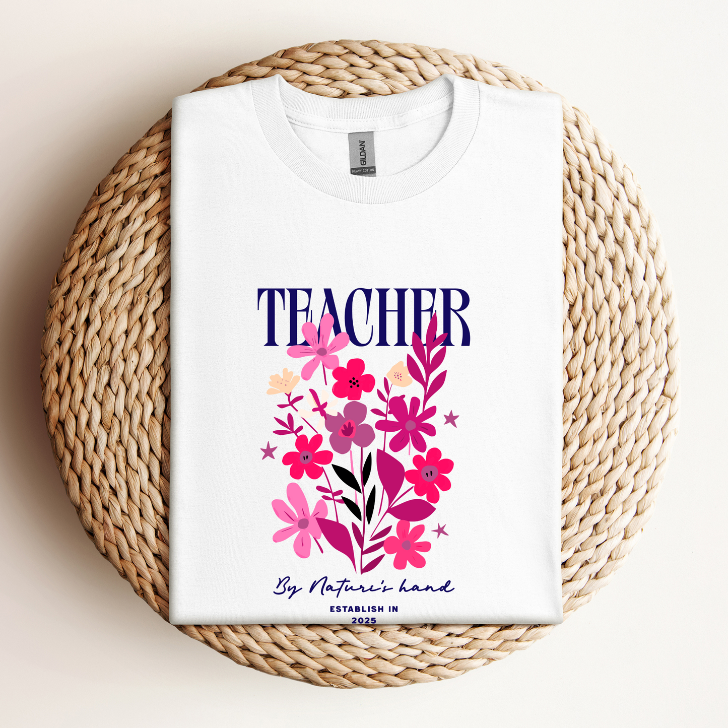 T-Shirt Teacher By Nature's Hand