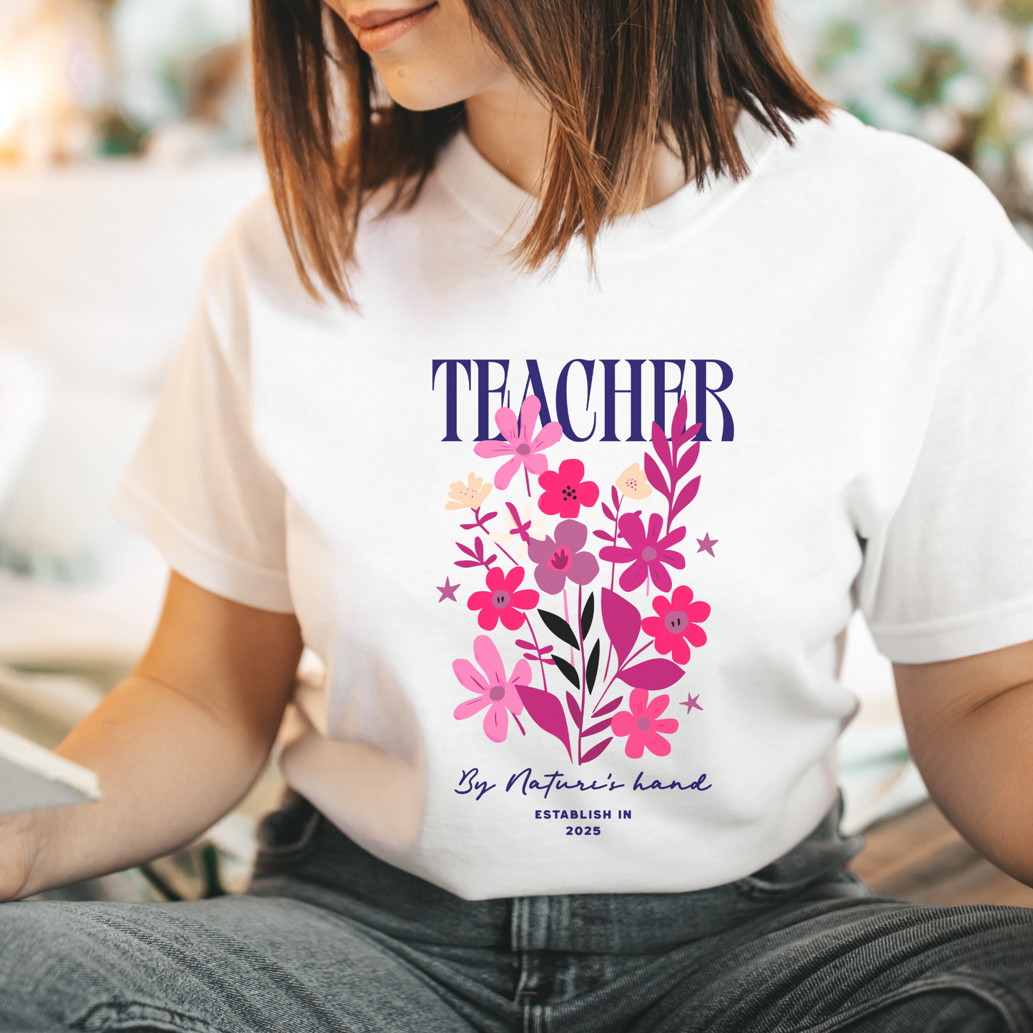 T-Shirt Teacher By Nature's Hand
