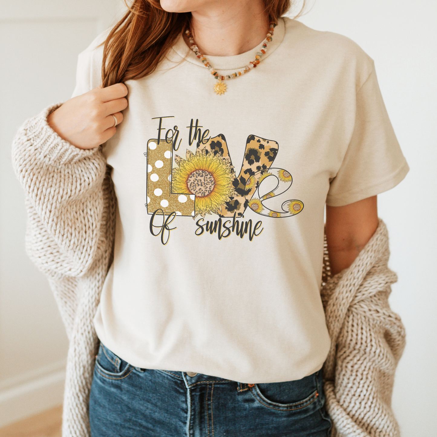 T-Shirt For The Love Of Sunshine