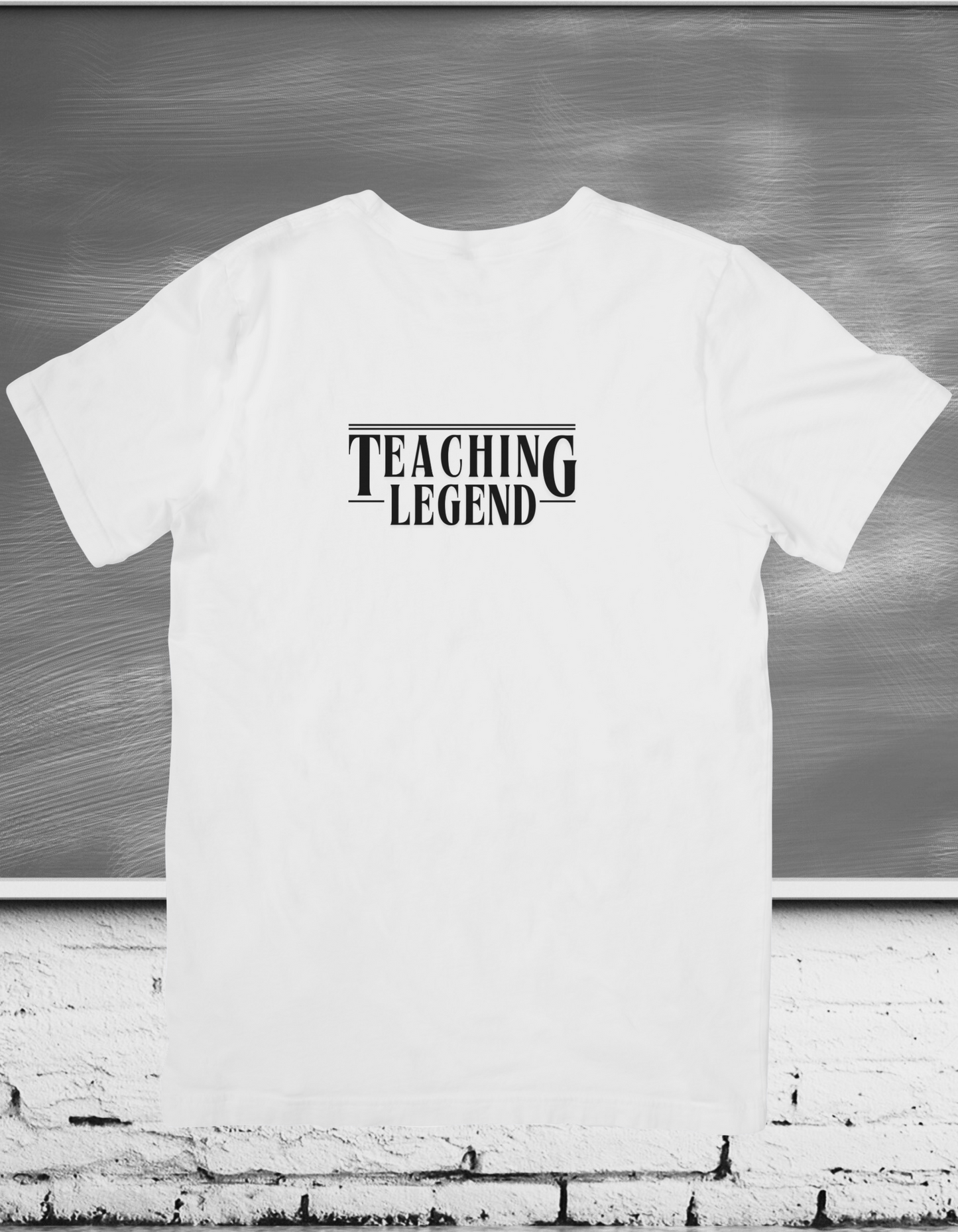 T-Shirt Teaching Legend Weiss