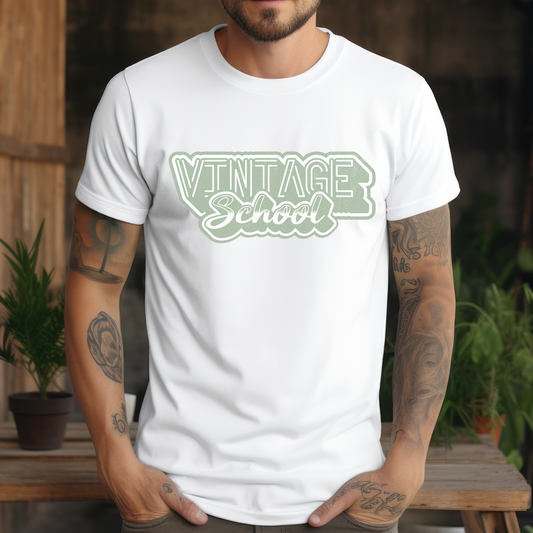 T-Shirt Vintage School