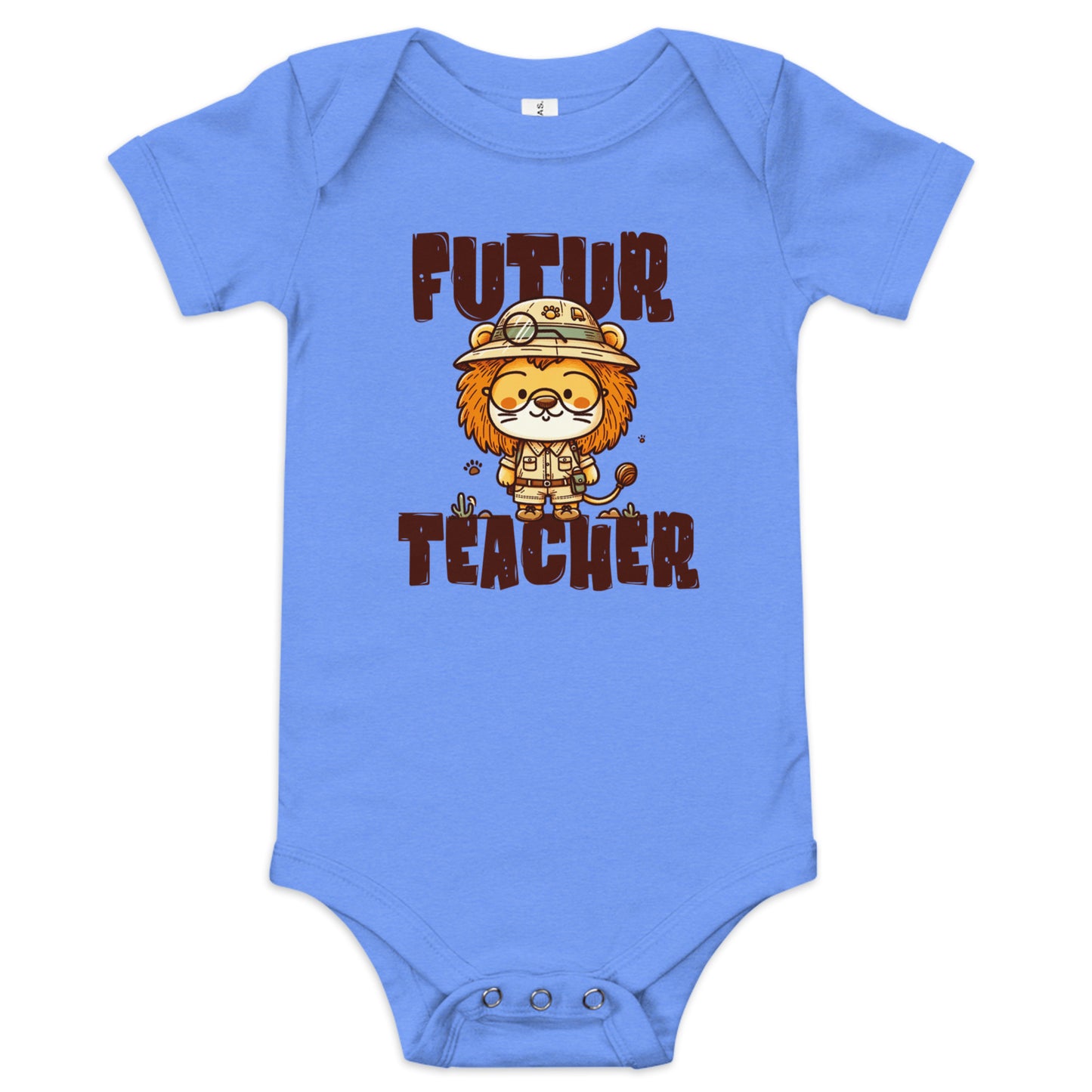 Kurzärmliger Baby-Einteiler Futur Teacher