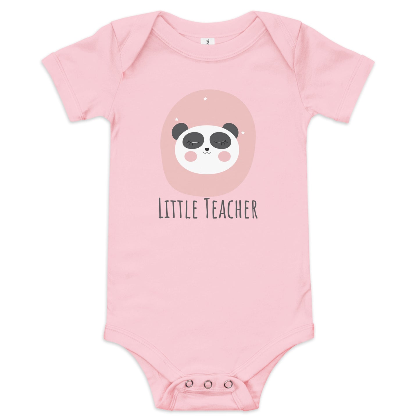 Kurzärmliger Baby-Einteiler Little Teacher