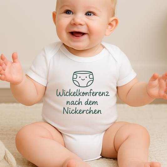Baby Strampler Wickelkonferenz Nach Dem Nickerchen
