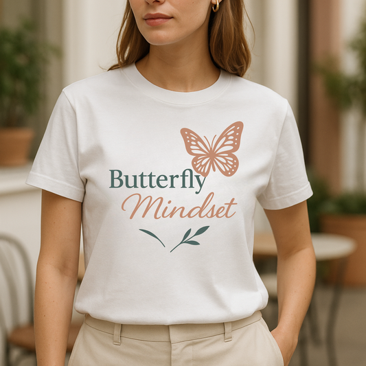 T-Shirt Butterfly Mindset
