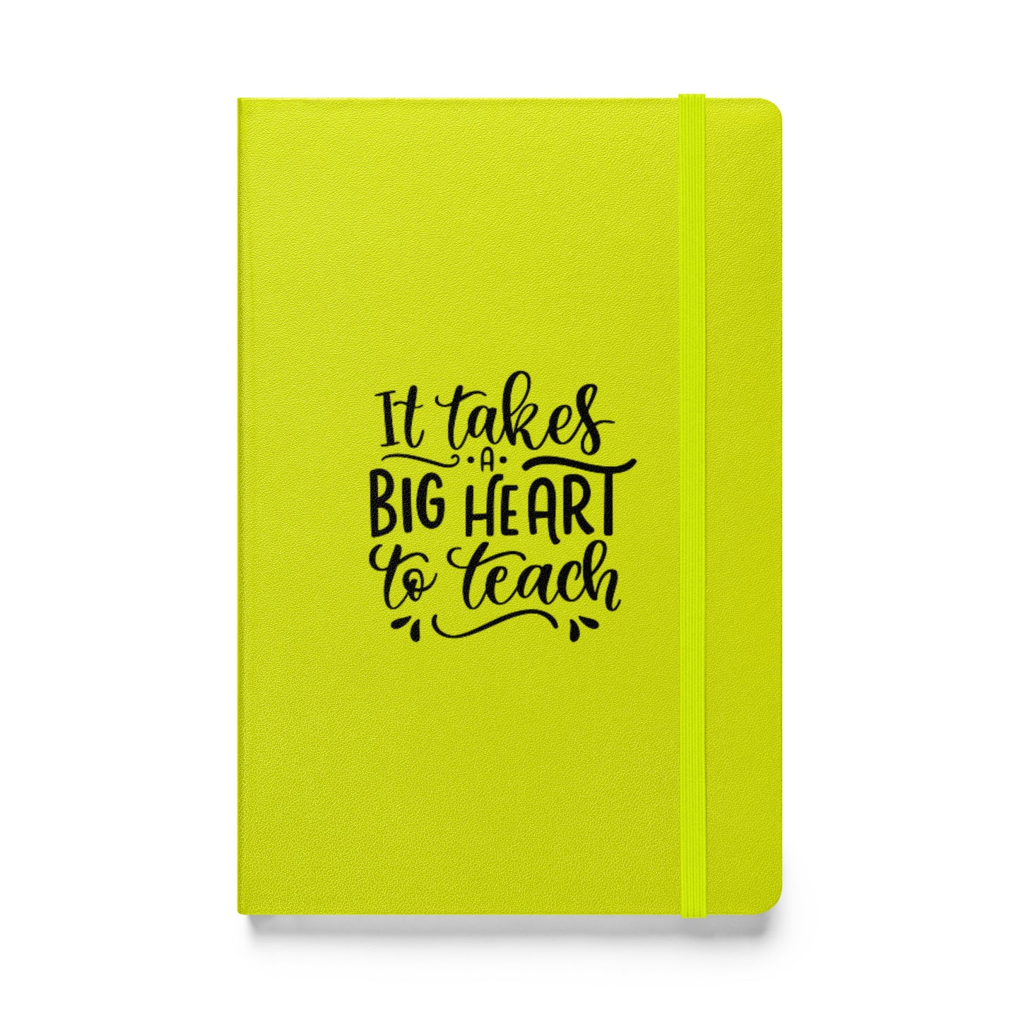 Hardcover Notizbuch It Takes A Big Heart