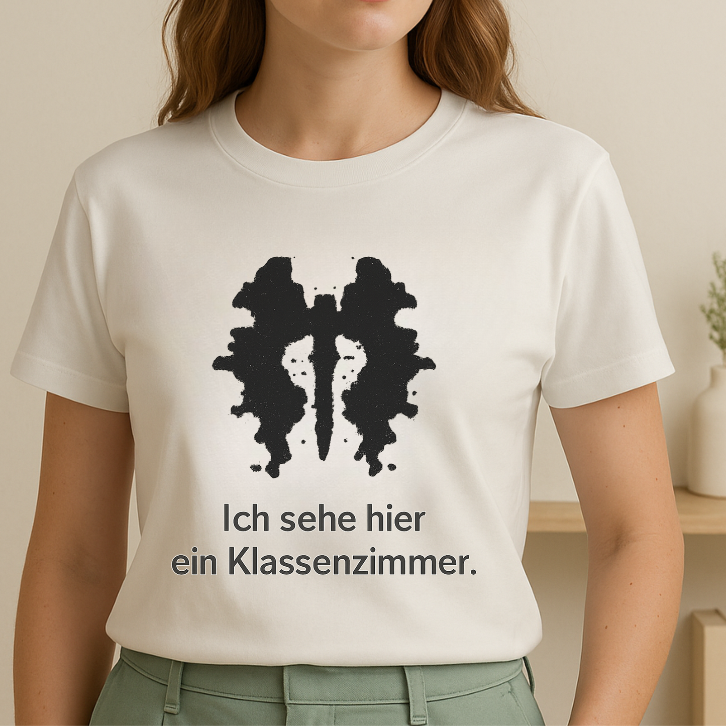 T-Shirt Ich Sehe Hier Ein Klassenzimmer