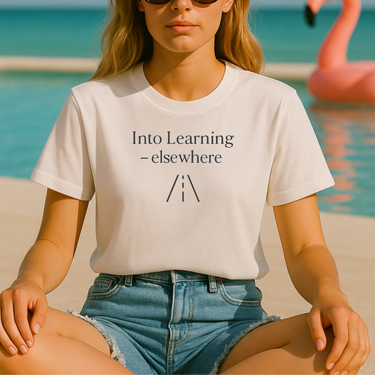 T-Shirt Into Learning - Elsewhere