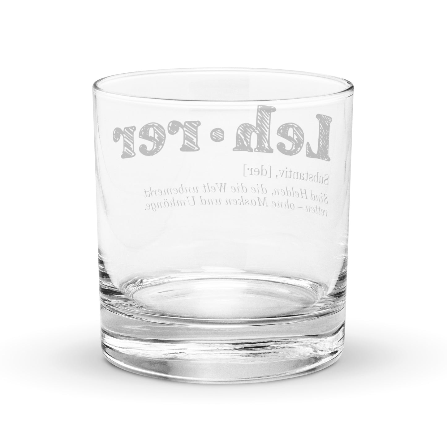 Whiskey-Glas Lehrer 2