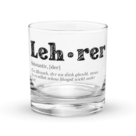 Whiskey-Glas Lehrer