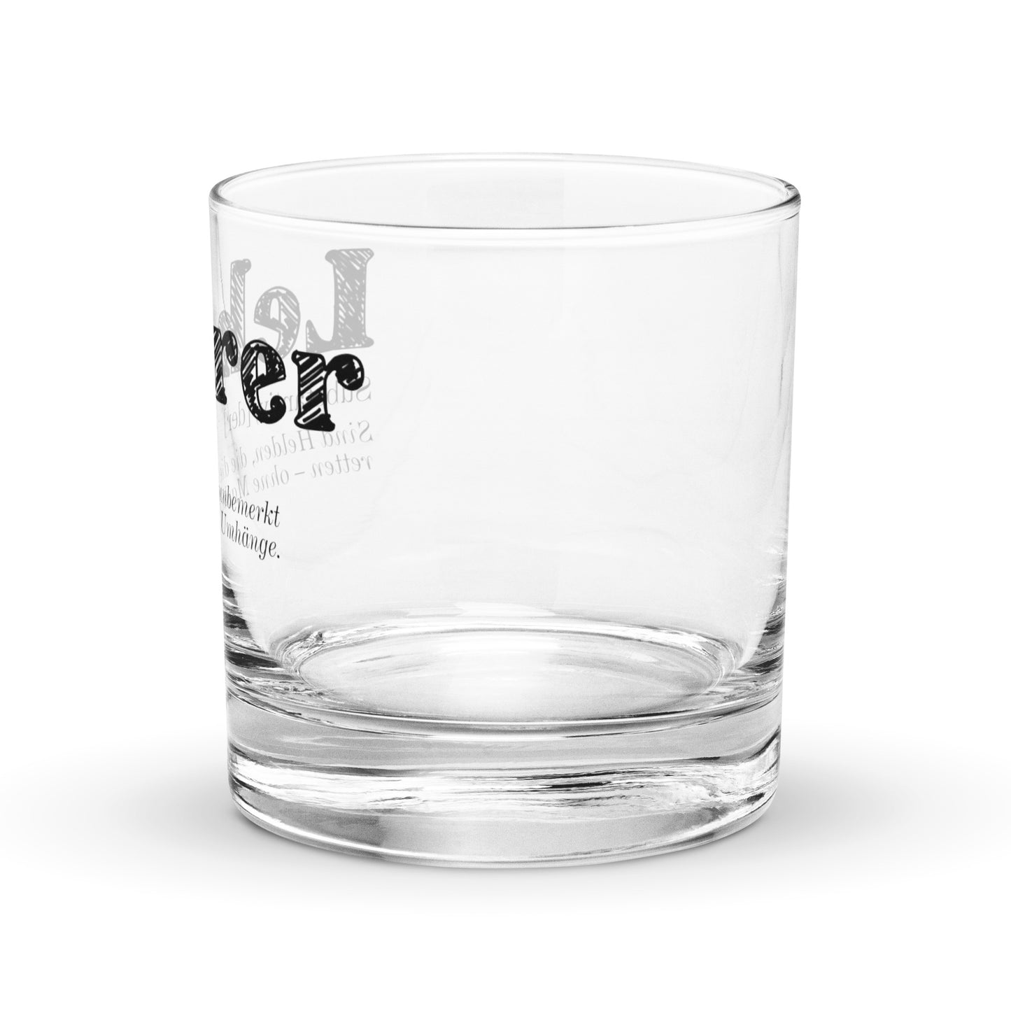 Whiskey-Glas Lehrer 2