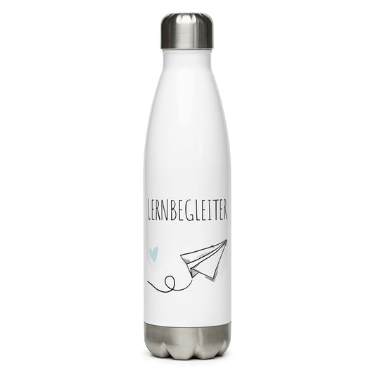 Edelstahl Trinkflasche Lernbegleiter