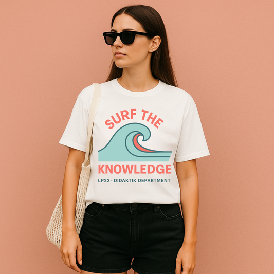 T-Shirt Surf The Knowledge