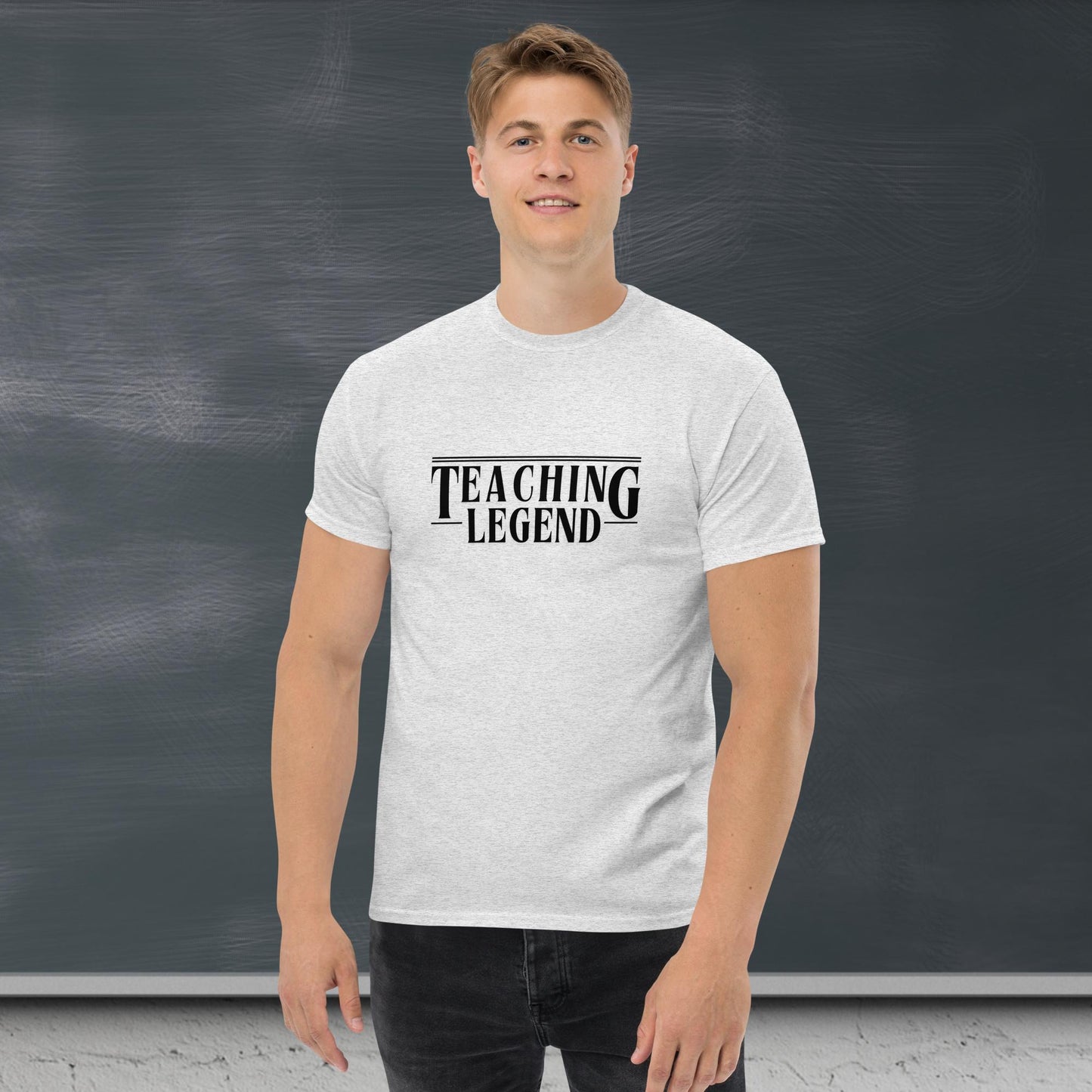 T-Shirt Teaching Legend Weiss