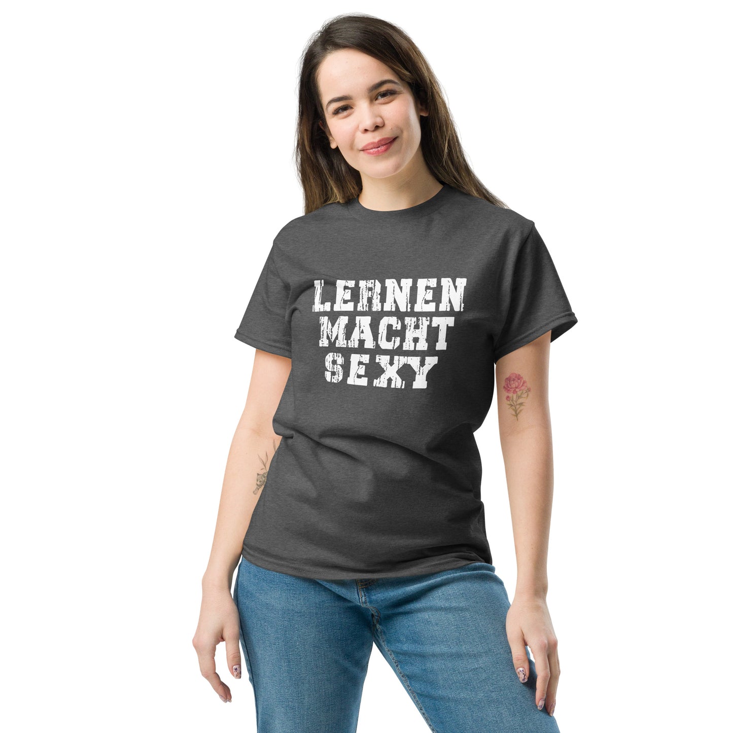 T-Shirt Lernen Macht Sexy