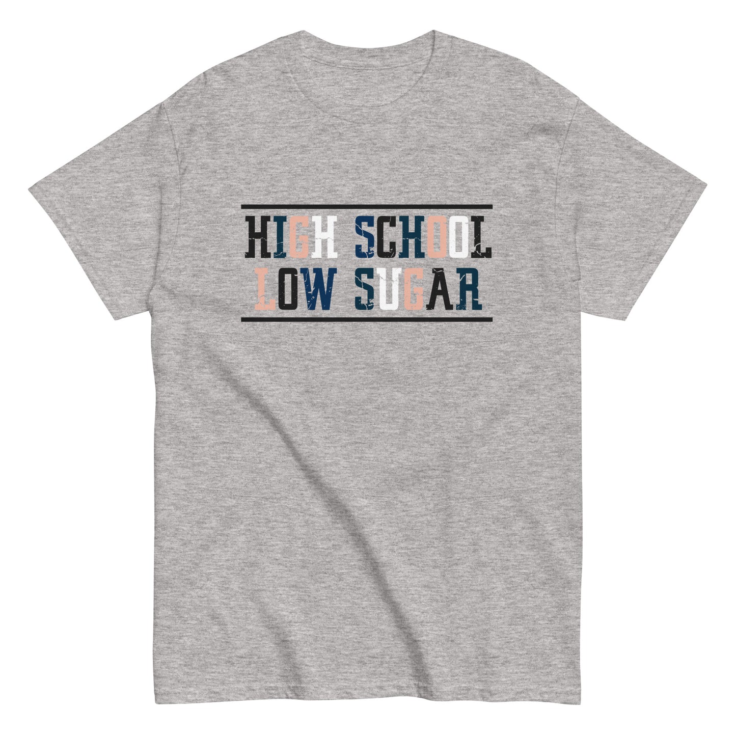 T-Shirt High School Low Sugar