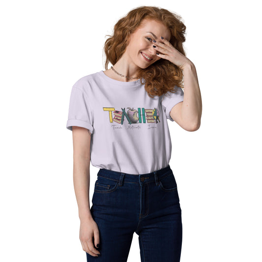 T-Shirt Teacher Teach Motivate Inspire