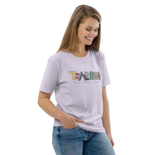 T-Shirt Teacher Teach Motivate Inspire
