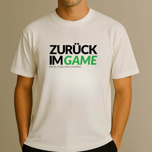 T-Shirt Zurück Im Game